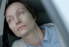 Kadras i&scaron; G.Beinoriūtės filmo &bdquo;Kvėpavimas į marmurą&ldquo;