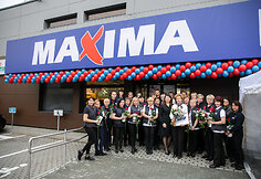 Šalčininkuose po atnaujinimo atidaryta „Maxima“