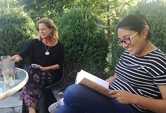 Ra&scaron;ytojos Marriane Maili ir Adriana