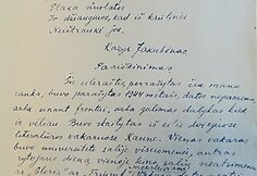 Kopijos i&scaron; slaptos K.Jakubėno bylos.