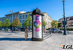 „Baltic Pride“ plakatai Vilniaus gatvėse