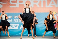 Vilniaus sporto festivalyje – naujos galimybės neįgaliesiems, treniruotės šunims ir Ironvyto varžybos