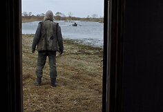 Kadras i&scaron; Algimanto Puipos filmo &bdquo;Kita tylos pusė&ldquo;