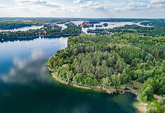 Aukcione parduodamas pusiasalis greta Trakų pilies