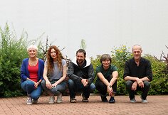 Vasaros akademijos lektoriai Birutė Jonu&scaron;kaitė, Indrė Valantinaitė, Narius Kairys, Agnieszka Rembiałkowska, Ričardas &Scaron;ileika