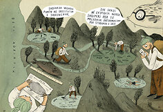 Linos Itagaki komiksas apie Albanijos mokslininkę, ichtiologę Sabiha Kasimati
