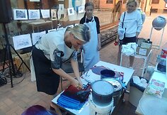 Kūrybinėse grafikos dirbtuvėse &bdquo;Now Art. Atgimimas&ldquo; su menininke Žaneta Jasaityte-Bessonova