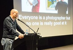 Akimirkos iš tarptautinės fotografų konferencijos