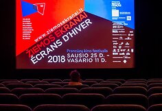 Akimirkos iš prancūziško kino festivalio „Žiemos ekranai“ atidarymo Kaune
