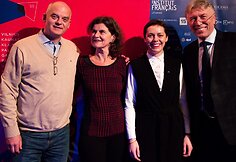 Akimirkos iš prancūziško kino festivalio „Žiemos ekranai“ atidarymo Kaune