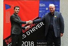 Prancūziško kino festivalio „Žiemos ekranai“ uždarymo akimirkos