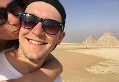 Karolina Ju&scaron;kaitė-Carol ir Klaidas Urvakis