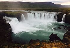 Godafoss krioklys Islandijoje