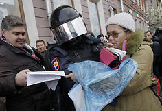 Protestai Rusijoje dėl įkalintų paauglių