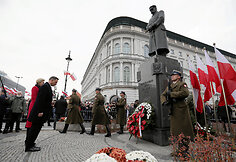 Lenkai patriotiniais renginiais mini Nepriklausomybės dieną