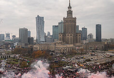 Lenkai patriotiniais renginiais mini Nepriklausomybės dieną