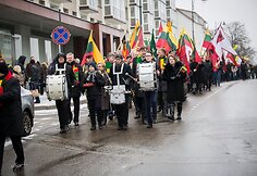 Telšiuose iškilmingai paminėtas Lietuvos valstybės atkūrimo šimtmetis