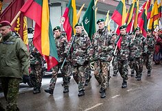 Telšiuose iškilmingai paminėtas Lietuvos valstybės atkūrimo šimtmetis