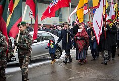Telšiuose iškilmingai paminėtas Lietuvos valstybės atkūrimo šimtmetis