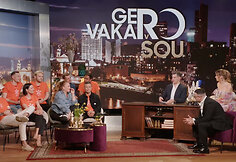 &bdquo;Kelias į žvaigždes&ldquo; dalyviai laidoje &bdquo;Gero vakaro &scaron;ou&ldquo;