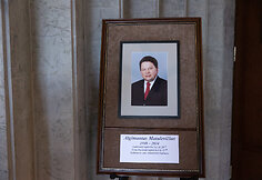 Atsisveikinimas su politiku Algimantu Matulevičiumi