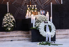 Atsisveikinimas su politiku Algimantu Matulevičiumi