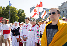 Lietuvos baltarusių mitingas prieš A. Lukašenkos režimą