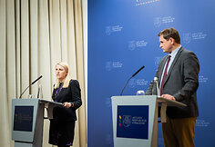 Spaudos konferenciją apie Lietuvos piliečių evakuaciją iš Artimųjų rytų regiono
