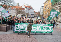 Vilniaus „Žalgirio“ fanų eisena