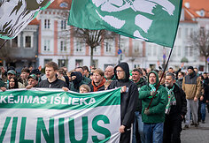 Vilniaus „Žalgirio“ fanų eisena