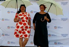 Joniškio rajono partnerystės vietos veiklos grupės projekto „Vaikai užauginti“ dalyviai