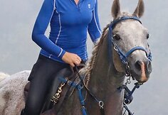 Raitelė Alisija Zabavska ir jos žirgas MSA Silver Gazal 
