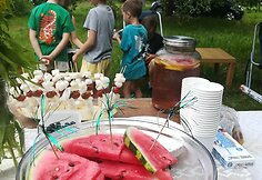 Archainiu būdu duobėje kepama mėsa