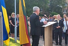 Valstybės dienos minėjimas Lietuvos ambasadoje Kyjive