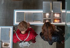 Parodos atidarymas Panevėžio apskrities G. Petkevičaitės-Bitės vie&scaron;ojoje bibliotekoje. 2023 08 09. Autorius P. Židonis 