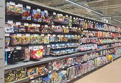 Žaislai parduotuvėse „Norfa"