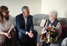 Rokiškio rajono gyventoja Janina Sakalauskienė atšventė 105-ąjį gimtadienį