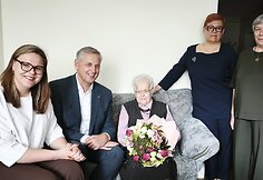 Rokiškio rajono gyventoja Janina Sakalauskienė atšventė 105-ąjį gimtadienį