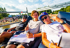 Akimirka iš „Red Bull Wake2el” vandenlenčių varžybų