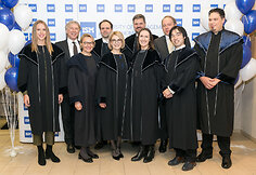 Akimirka i&scaron; ISM studijų baigimo ceremonijos