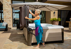 Baseinas „Hot Spring“