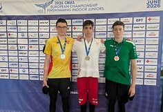 Lietuvos sportininkas Michail Šiško tapo Europos jaunių plaukimo su pelekais vicečempionu