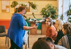 Ramučių kultūros centre baigėsi pusmetį trukę, beveik visą Kauno rajoną apkeliavę kūrybingumo mokymai