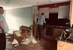Bostone gyvenančios lietuvės Rasos namai: prie&scaron; remontą ir po jo 