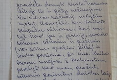Romo Kalantos mamos Elenos rašyti prisiminimai