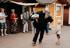 Spektaklis „Atvykėliai“ Zapyškyje. Festivalis „ConTempo“