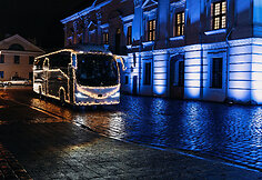 &Scaron;ventinę nuotaiką gyventojams į kiemus atve&scaron; &bdquo;Kaunas 2022&ldquo; autobusas
