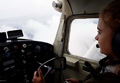 Sklandytuvo pilotė Elzė Maslauskaitė