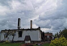 Alytaus rajono Užupių kaime sudegė jaunos &scaron;eimos namai