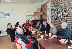 Kauno arkivyskupas Kęstutis Kėvalas lankėsi dienos centre &bdquo;Ateik&ldquo;